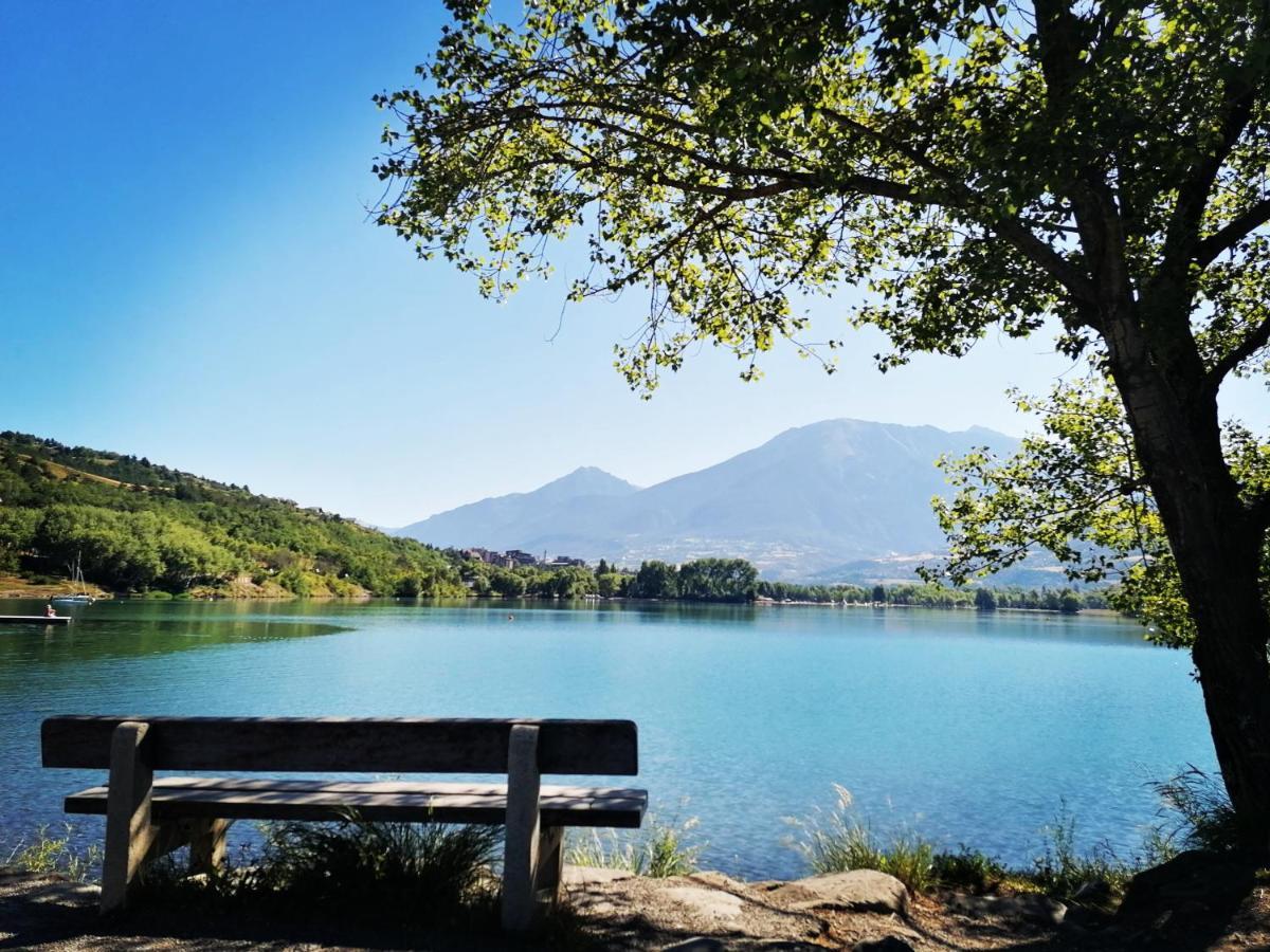T3 Au Plan D'Eau D'Embrun Avec Garage Et Terrasseアパートメント エクステリア 写真